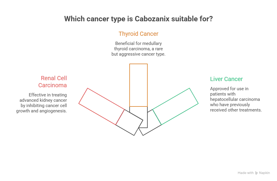 Cabozanix 20 MG is widely used in oncology