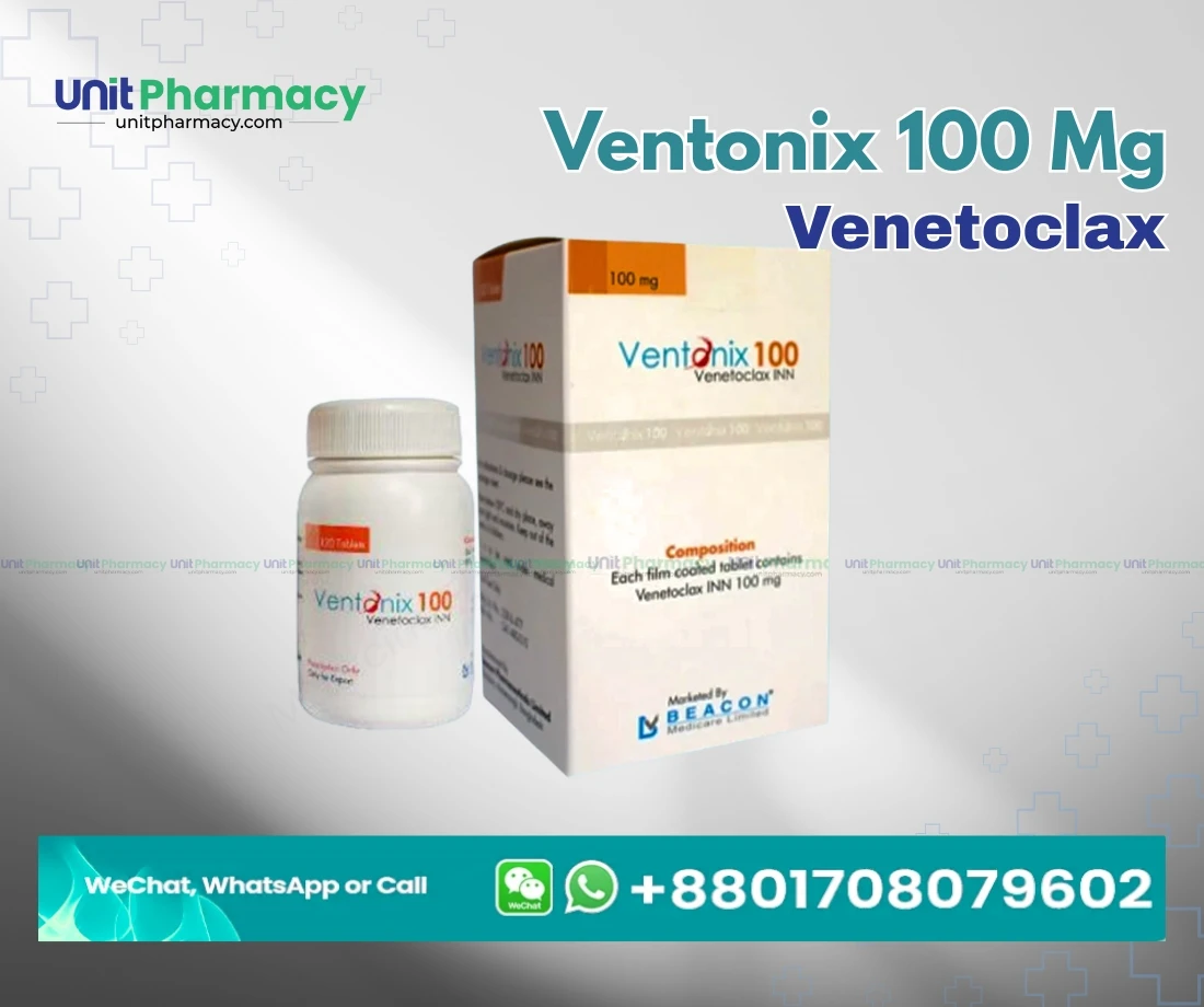 ventonix 100 mg venetoclax unit pharmacy blood cancer
