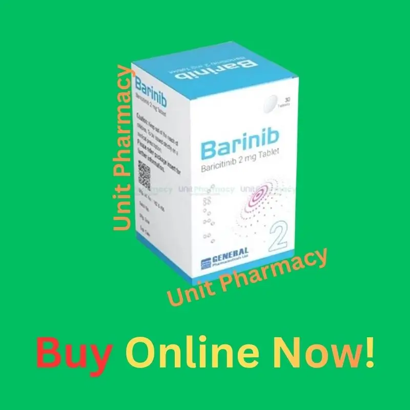 Barinib 2 MG (Baricitinib) - 30 Tables 1 barinib 2 mg baricinitib unitpharmacy