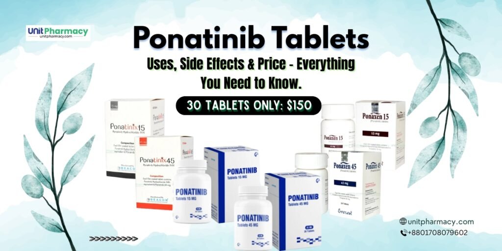 ponatinib uses side effects price everything