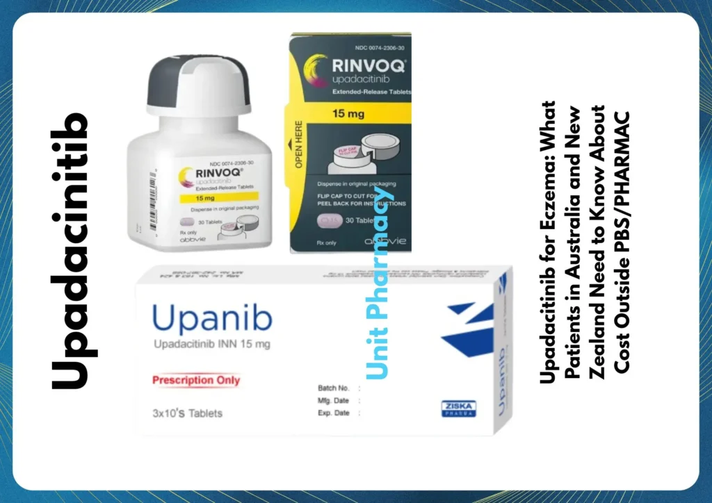 Upadacitinib for Eczema: What Patients in Australia and New Zealand Need to Know About Cost Outside PBS/PHARMAC 3 Upadacitinib for Eczema: What Patients in Australia and New Zealand Need to Know About Cost Outside PBS/PHARMAC