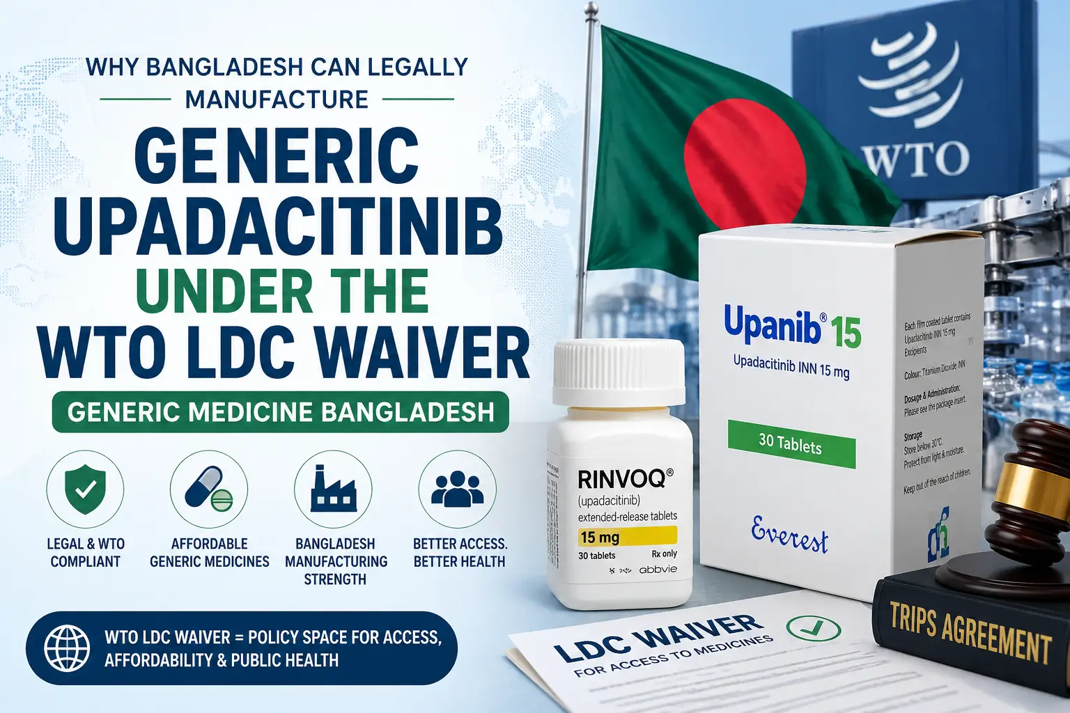 WTO LDC Waiver Generic Medicine Bangladesh
