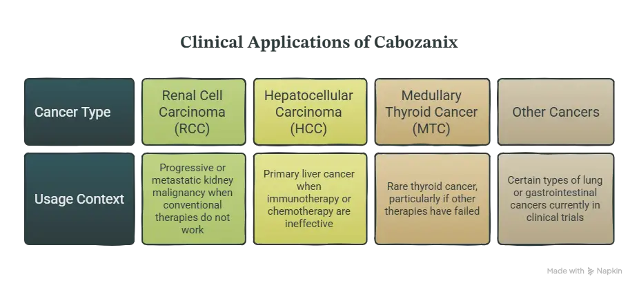 Uses of Cabozanix 60 MG