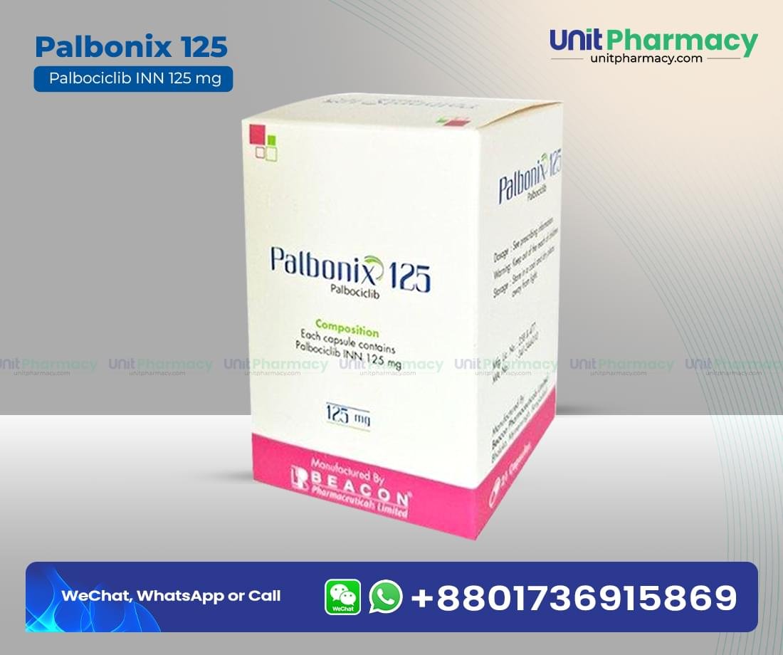 Palbonix 125 Mg (Palbociclib) Capsules 1 Palbonix 125 Mg (Palbociclib) Capsules