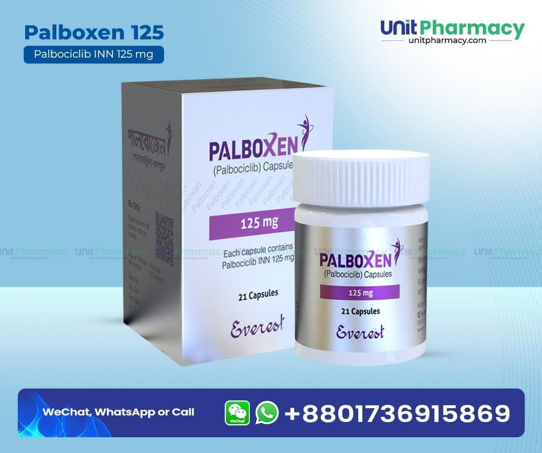 Palboxen 125 mg Palbociclib Capsules