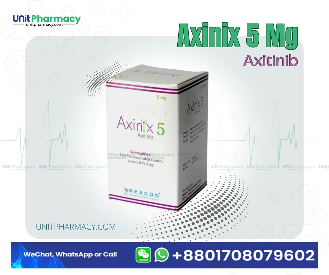 Axinix 5 Mg Axitinib Unit Pharmacy