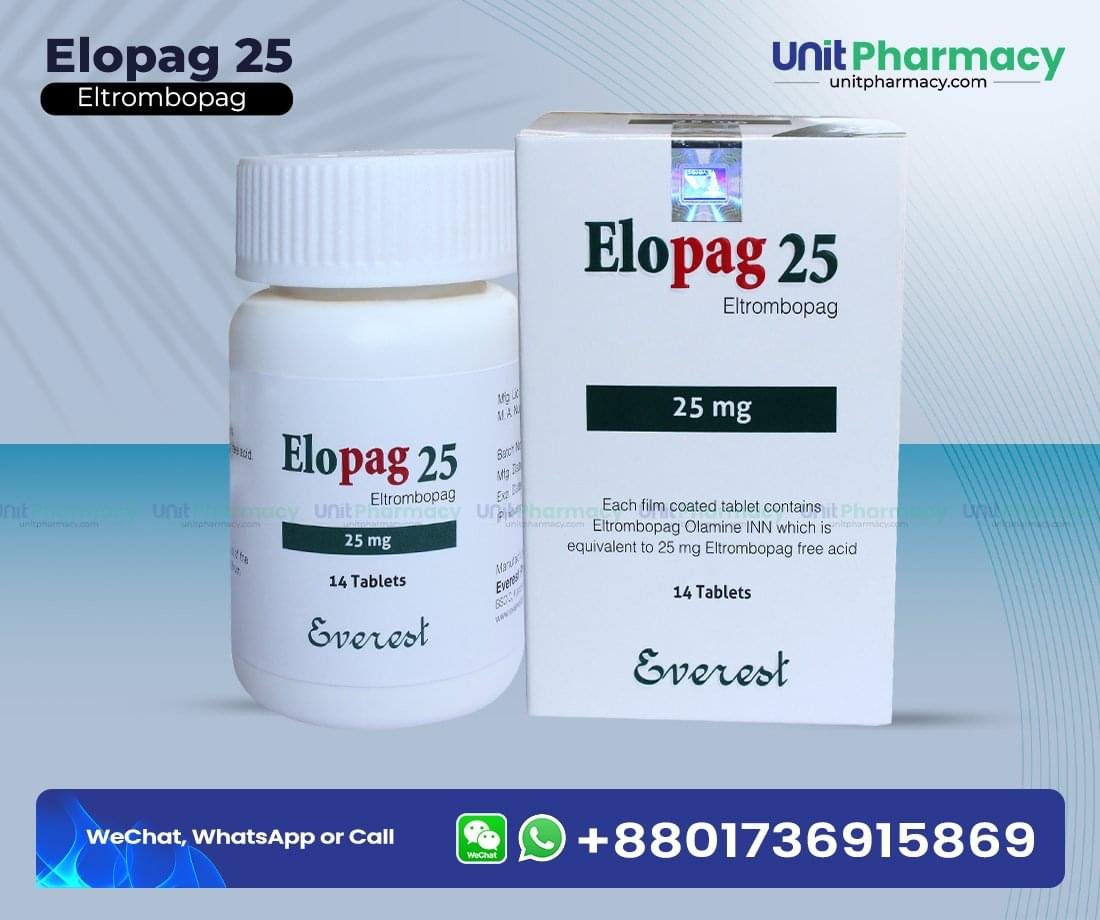 elopag 25 mg eltrombopag
