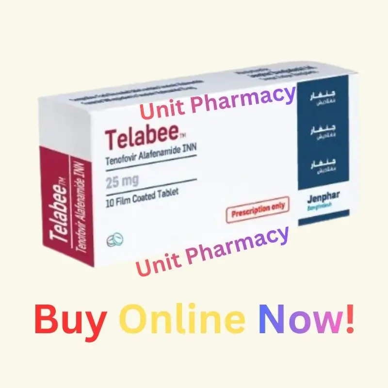 Telabee 25 Mg (Tenofovir Alafenamide) - 10 Tablets 1 telabee 25 mg unitpharmacy
