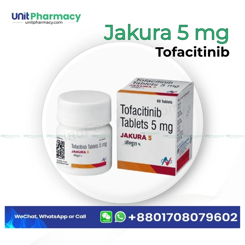 jakura 5 mg tofacitinib autoimmune disorders unit pharmacy